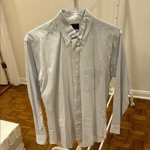 Men's Classic White Button-Down Shirt